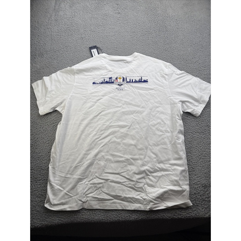 2025 Ryder Cup T Shirt Mens XXL 2XL Bethpage Black Vineyard Vines S/S NY Skyline